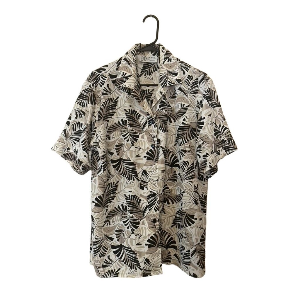 Vintage Da-Rue Of California Hawaiian Shirt - size L